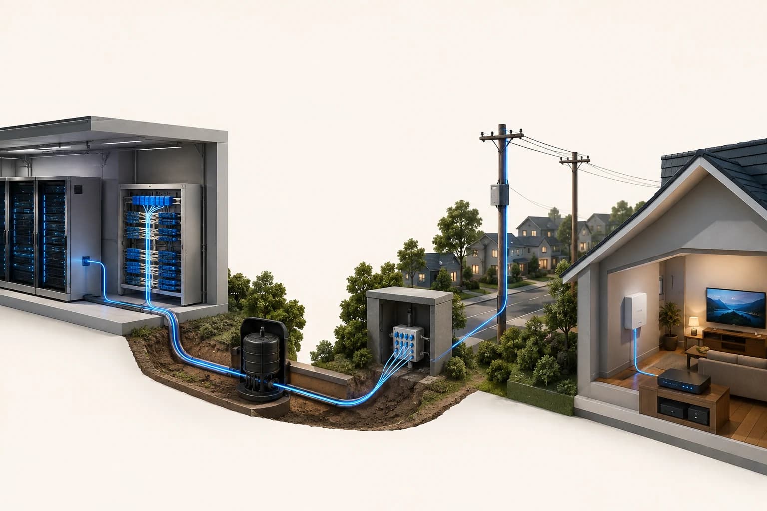 Reading an FTTx Network in One Picture