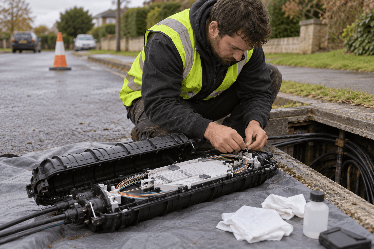 First Sealing Is Not the Finish Line: Keeping a Splice Closure Watertight at Re-entry