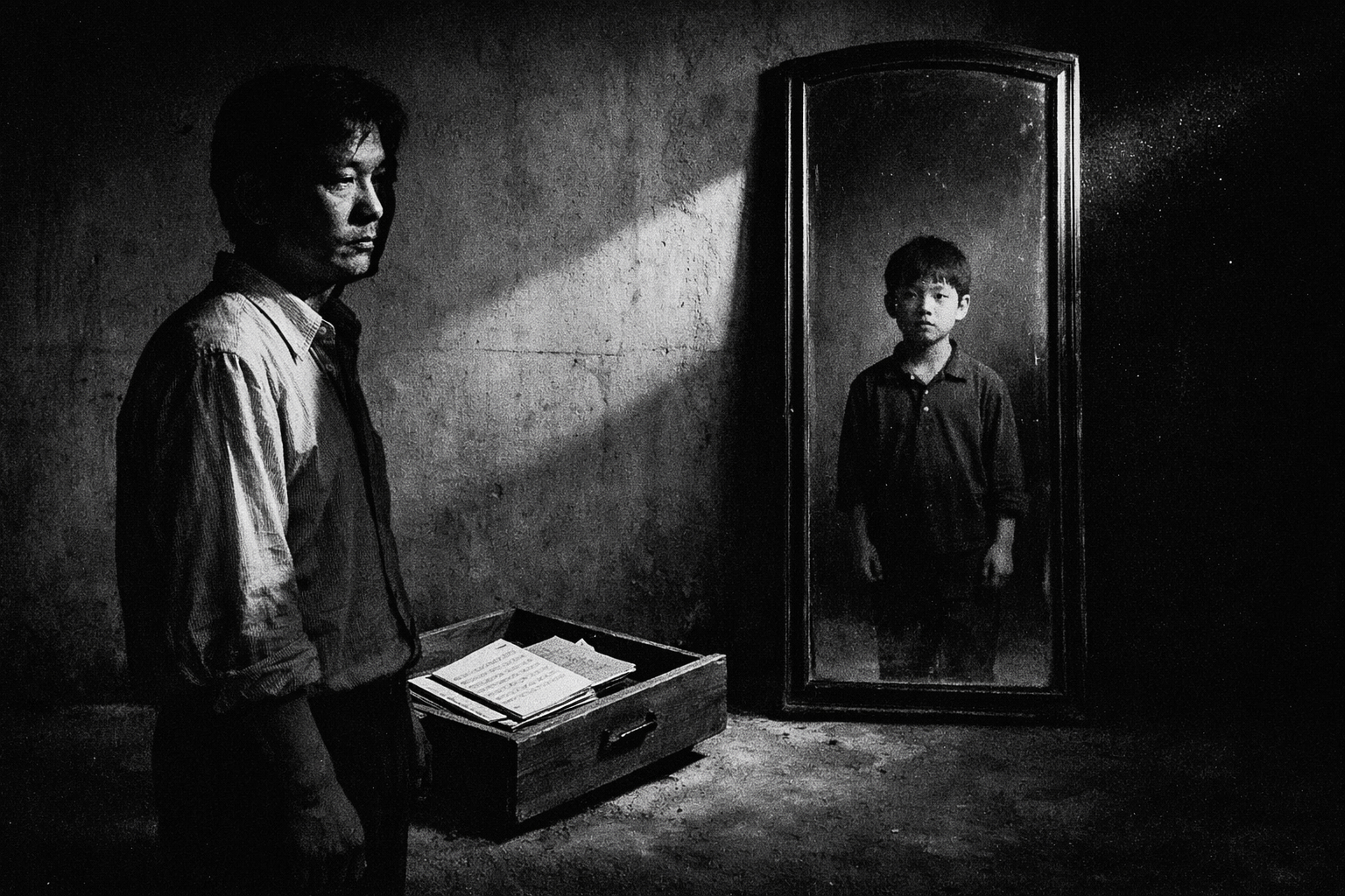 Reflection in mirror