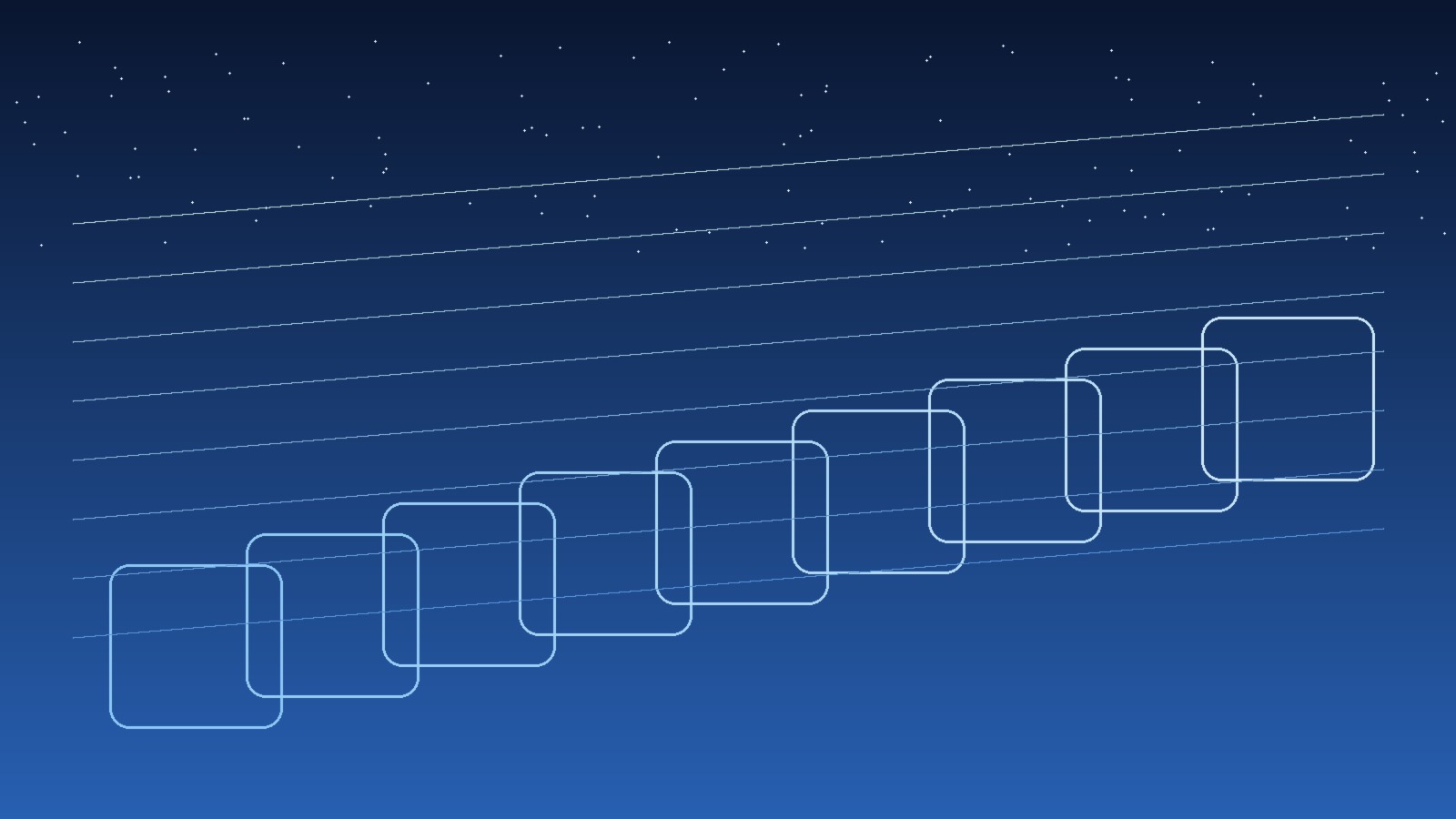 Abstract layered horizon gates with luminous blue gradients and geometric path markers, no people, no faces, cinematic ambient light, ultra detailed