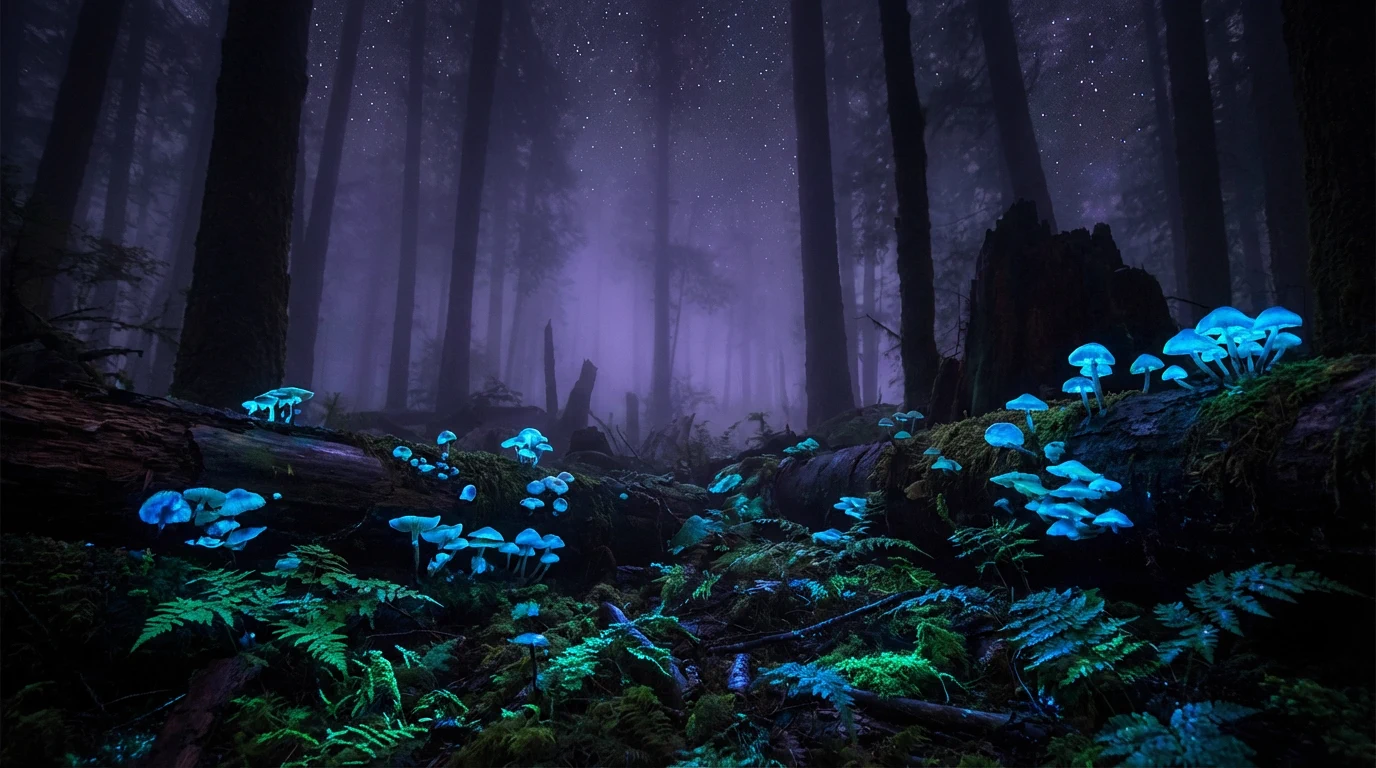 글로잉 네이처 예시