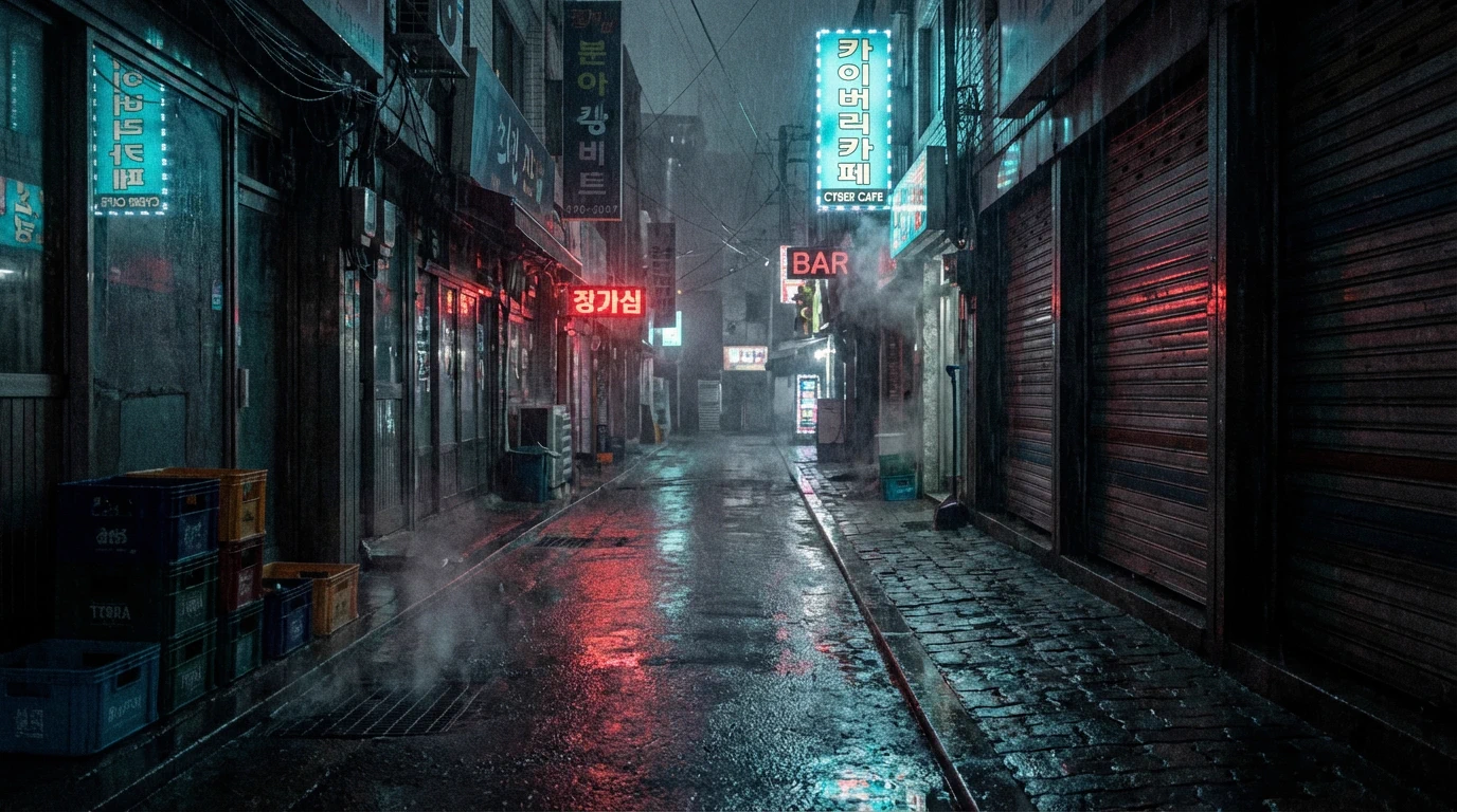 네온 누아르 스트리트 예시