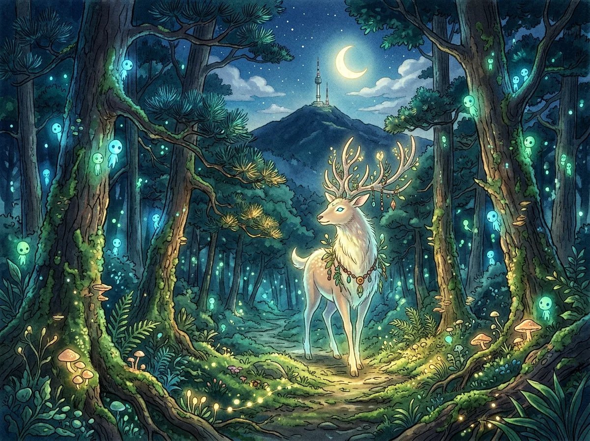 현대 디지털 아트 스타일 AI 이미지