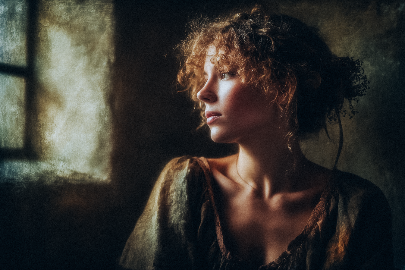 아티스틱 포트레이트 스타일 샘플